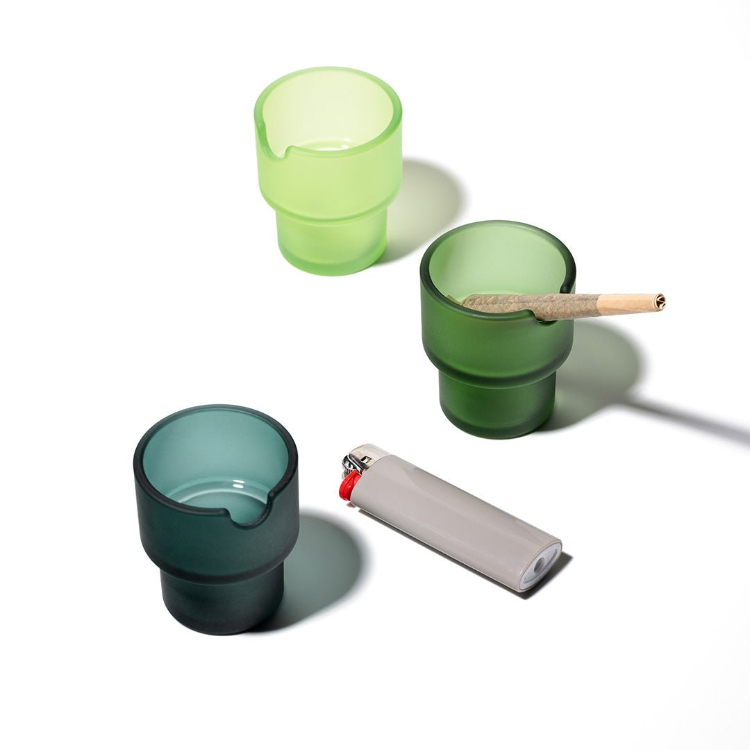 Nwtn Home NWTN Flower Pots Ashtray Set Ashtrays | Planet Caravan